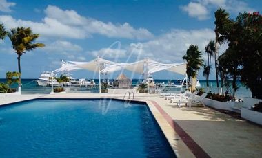 Casa en Venta y Renta en Cancun en Villa de Pescadores, Frente al Mar