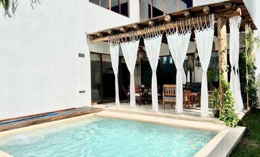 VENTA Casa Amueblada Cocomiel en Playa Progreso, Yucatán