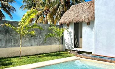 VENTA Casa Amueblada Cocomiel en Playa Progreso, Yucatán