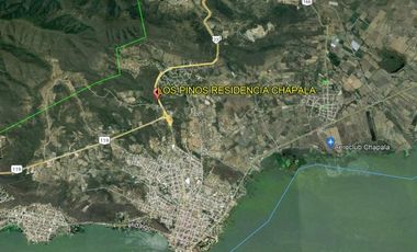 Terreno en Chapala, Jalisco. Superficies de 300 m2 a 424 m2.