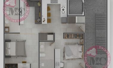 Departamento en venta en Torre Zatae, Aguascalientes