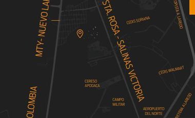 Magníficos Lotes en Parque Industrial,  Salinas Victoria, N.L.  con Excelente ub