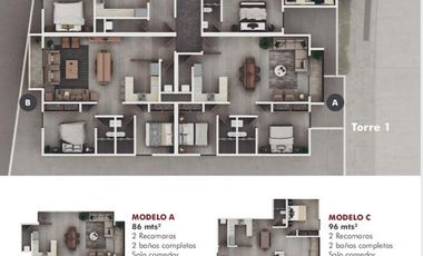 Departamento - AA12  San Marcos Torre Fundidora