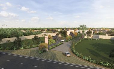 Terreno residencial en venta en Carretera Mérida-Progreso