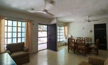 Casa de dos recámaras con villas individuales a 100 metros de la playa en San Crisanto