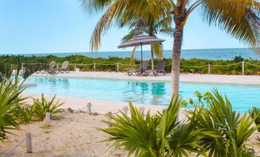 Departamento en venta frente al mar en Telchac Puerto