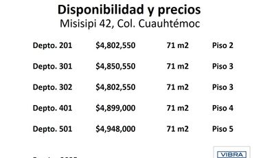 Departamento de 1 recámara a un paso de Reforma.
