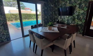 EL DORADO, Casa en VENTA con ALBERCA, acceso a río, 4 recámaras, sala de TV, vigilancia