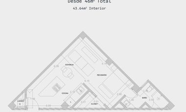 Departamento en pre venta, en Angelopolis, Basaltica Puebla.