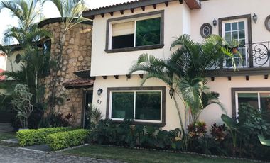 Casa en condominio en Venta/ Sumiya, Jiutepec Morelos