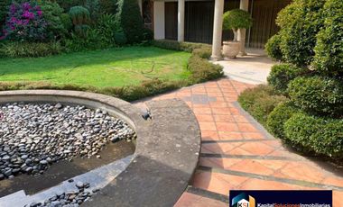 Exclusiva residencia en Jardines del Pedregal