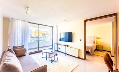 Amoblado y Equipado 1 Dor. 1 Bñ. Lavadora y Est. en Barrio El Golf