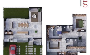 VENTA DE CASAS NUEVAS EN TOLUCA MOD. BARRO