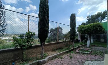 Casa en venta con tres habitaciones y jardín en Tizatlan, Tlaxcala.