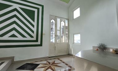Casa en venta con tres habitaciones y jardín en Tizatlan, Tlaxcala.