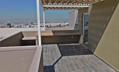 Departamento  renta  con ROOF GARDEN condominio  Corregidora Queretaro