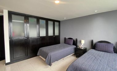 Villas Mocambo, PENTHOUSE en RENTA AMUEBLADO con vista al mar, ALBERCA, 2 recamaras