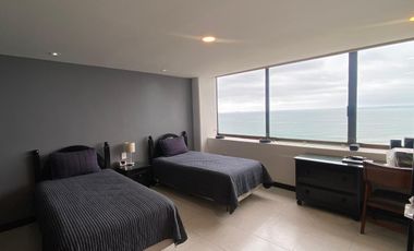 Villas Mocambo, PENTHOUSE en RENTA AMUEBLADO con vista al mar, ALBERCA, 2 recamaras