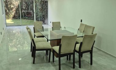 Casa con jardín Lomas de Tecamachalco