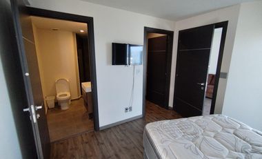 LOFT EQUIPADO EN RENTA TORRE ADAMANT II ATLIXCÁYOTL