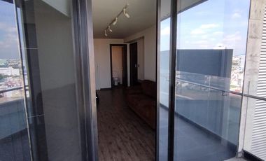 LOFT EQUIPADO EN RENTA TORRE ADAMANT II ATLIXCÁYOTL