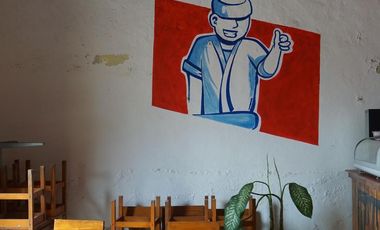 Casa atrás de la iglesia del Centro