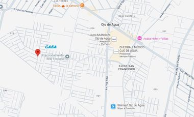 CASA EN VENTA REAL TOSCANA  OJO DE AGUA, TECAMAC SUP. 124.61 m2