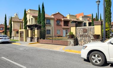 CASA EN VENTA REAL TOSCANA  OJO DE AGUA, TECAMAC SUP. 124.61 m2