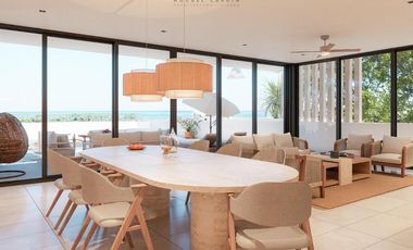 Casa de 3 recámaras en venta frente al mar en San Benito