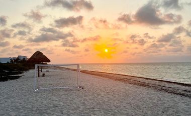 Departamento de Lujo Frente al Mar en Siela Telchac, Amueblado y Equipado