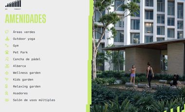 Departamento en pre venta en Angelopolis Puebla, Atlixcayotl, Basaltica