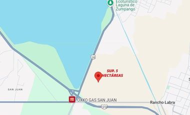 TERRENO EN VENTA JALTENCO ESTADO DE MÉXICO  SUP. 5 HECTÁREAS.