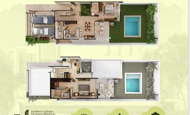 Casa en venta de 3 recámaras dentro de residencial en Conkal