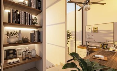 Casa en venta de 3 recámaras dentro de residencial en Conkal