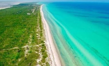 Casa Frente al Mar en Las Hermosas Playas de El Cuyo, Yucatán