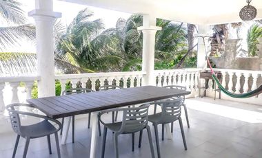 Casa Frente al Mar en Las Hermosas Playas de El Cuyo, Yucatán