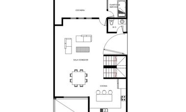 Casa A50 en  Privada Alto lago