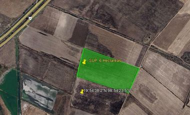 Terreno en venta en Tolcayuca, San Miguel Ecayalco, Hidalgo. SUP. 6 HECTÁREAS