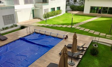 Espectacular departamento, 3 recámaras, alberca, gimnasio, a 2 cuadras del club de golf