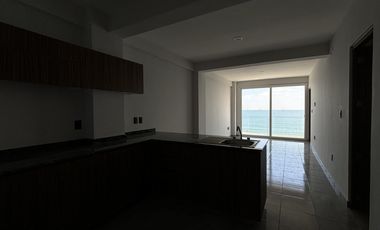 PALMS RESIDENCES, Departamentos en RENTA FRENTE AL MAR, con ALBERCA, elevador y amenidades (BB)