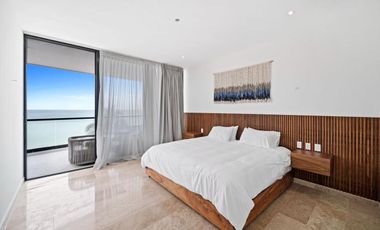 Departamento de Lujo Frente al Mar en Siela Telchac, Amueblado y Equipado