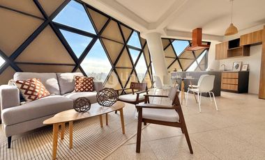 DEPARTAMENTO TIPO LOFT CON TERRAZA EN RENTA EN TORRE CANBERRA, SAINT PETER, SAN PEDRO CHOLULA