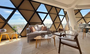 DEPARTAMENTO TIPO LOFT CON TERRAZA EN RENTA EN TORRE CANBERRA, SAINT PETER, SAN PEDRO CHOLULA