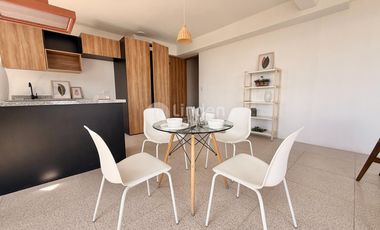 DEPARTAMENTO TIPO LOFT CON TERRAZA EN RENTA EN TORRE CANBERRA, SAINT PETER, SAN PEDRO CHOLULA