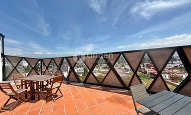 DEPARTAMENTO TIPO LOFT CON TERRAZA EN RENTA EN TORRE CANBERRA, SAINT PETER, SAN PEDRO CHOLULA