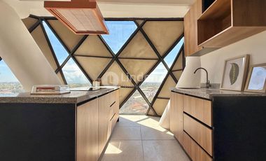 DEPARTAMENTO TIPO LOFT CON TERRAZA EN RENTA EN TORRE CANBERRA, SAINT PETER, SAN PEDRO CHOLULA