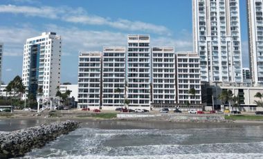 Departamento en RENTA de 2 recamaras, con vista al mar y alberca, Palms Residences