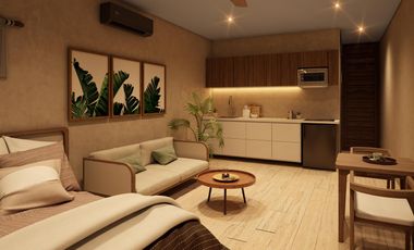Estudio en venta en Tulum con jacuzzi privado