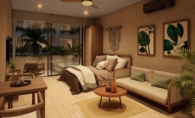 Estudio en venta en Tulum con jacuzzi privado
