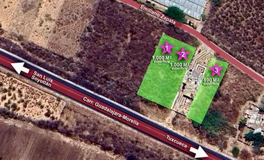 Terreno con vista al lago de Chapala, San Nicolás de Acuña, 897 M2